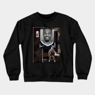 Brooklyn Nets Dennis Smith Jr 4 Crewneck Sweatshirt